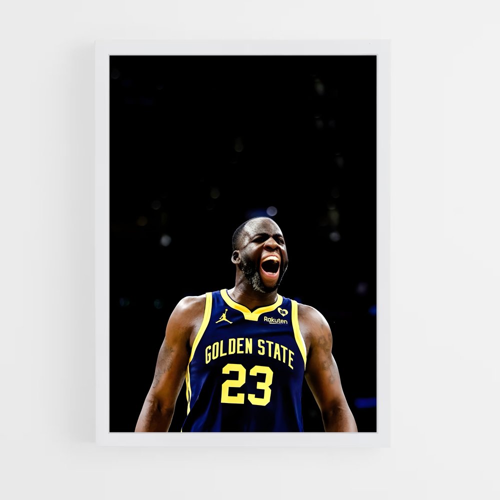 Poster Draymond green – affiche Basketball (vue 3)